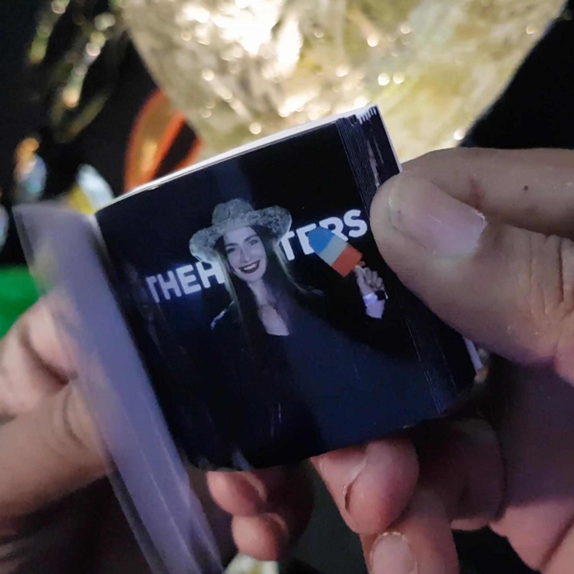 FLIP BOOK DUBAI: TURN EVENT MOMENTS INTO ANIMATED KEEPSAKES! FULLY CUSTOMIZABLE COVERS & IMAGES. PERFECT FOR WEDDINGS & BRAND ACTIVATIONS. BOOK NOW!