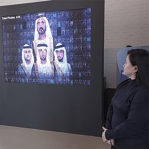 CONNECT GLOBALLY WITH OUR VIRTUAL MOSAIC WALL! GUESTS WORLDWIDE CREATE SHARED DIGITAL ART. PERFECT FOR HYBRID EVENTS & BRAND ACTIVATIONS IN DUBAI. BOOK NOW!
