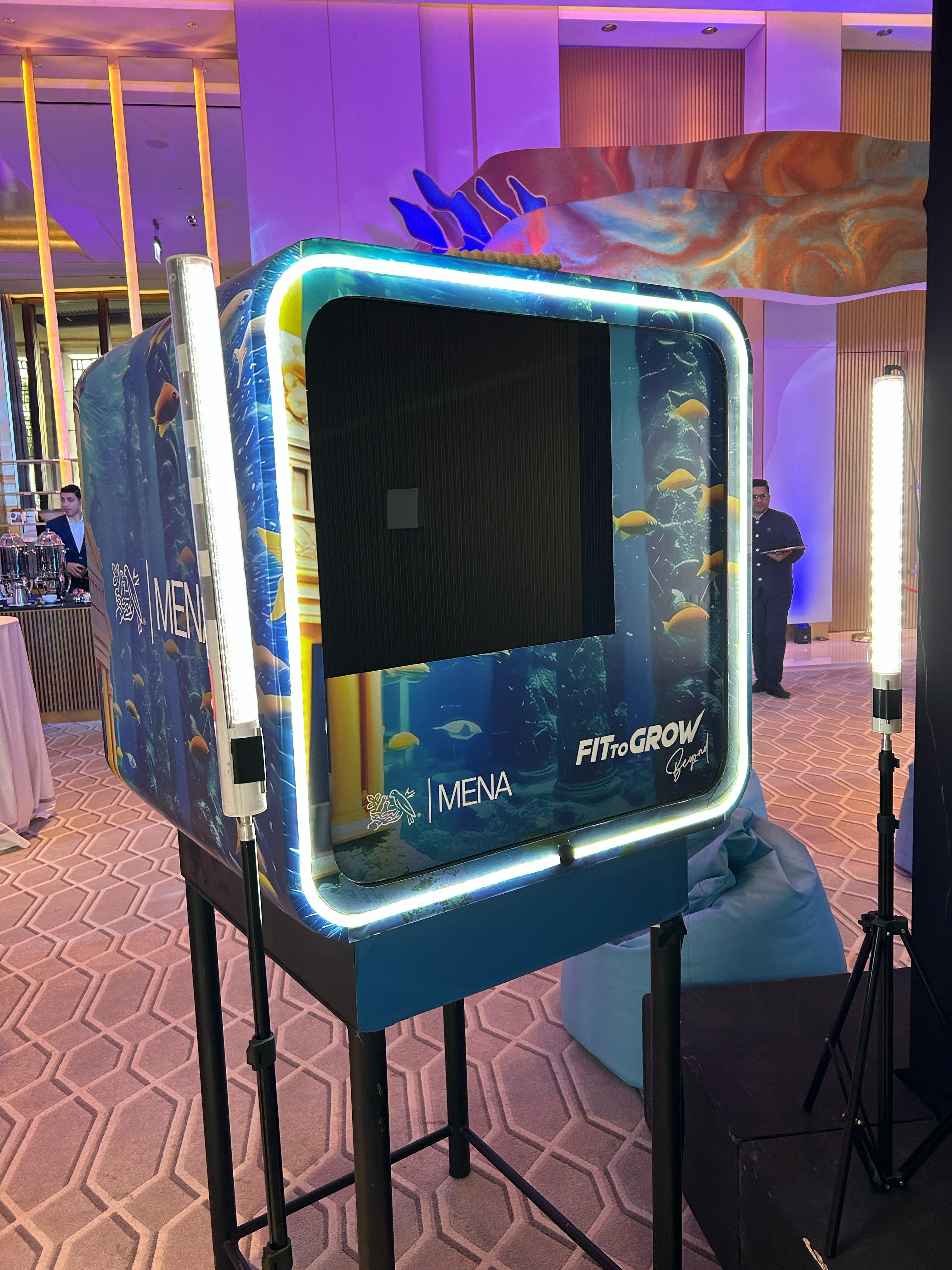 CAPTION CAM DUBAI: GUESTS CREATE REAL-TIME BRANDED VIDEOS! DRAW, WRITE & SHARE INSTANTLY. PERFECT FOR EVENTS & ACTIVATIONS. BOOK THIS VIRAL EXPERIENCE NOW!"