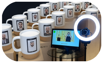 LIVE MUG PRINTING DUBAI: CREATE CUSTOM MUGS IN REAL-TIME AT YOUR EVENT! BOOST BRAND RECALL WITH DAILY-USE KEEPSAKES. PERFECT FOR CORPORATE EVENTS & ACTIVATIONS. BOOK NOW!