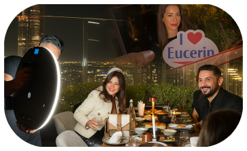 CAPTURE SPONTANEOUS MOMENTS WITH OUR ROAMING PHOTO BOOTH! MOVES THROUGH YOUR EVENT FOR UNIQUE CANDID SHOTS. INSTANT PRINTS & DIGITAL SHARING. BOOK NOW IN DUBAI